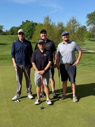 Brandon Bennett and Tanner Baldwin played in a golf tournament for the Rick Kading Trade Foundation on May 9th. 2025. It is a non-profit company that encourages and supports careers in skilled trades. ​​​​​​​​